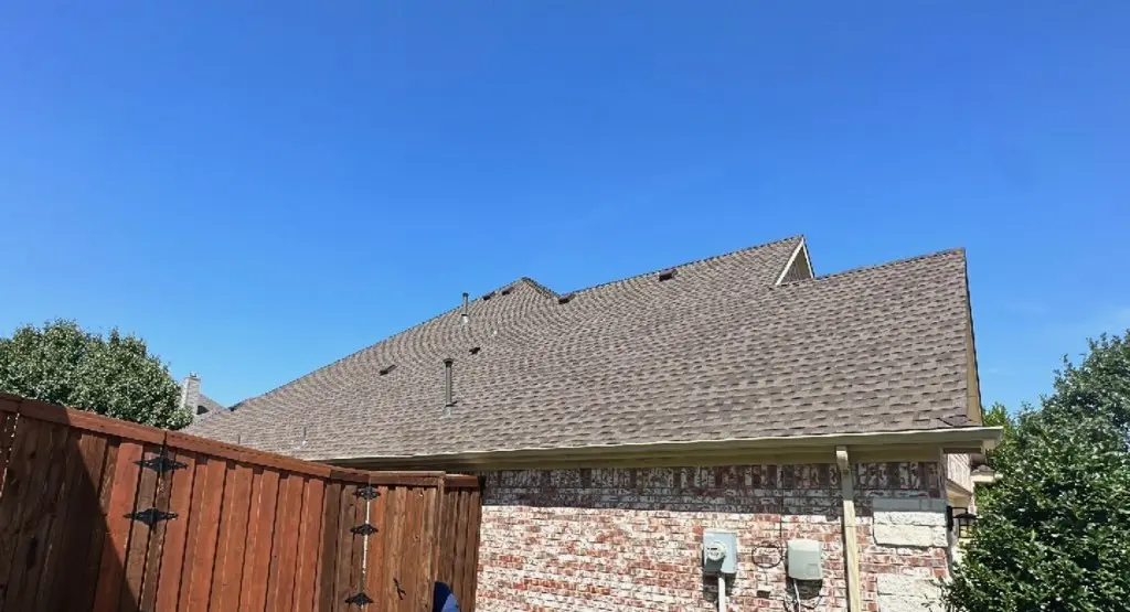 Completed roof replacement project in Beeville